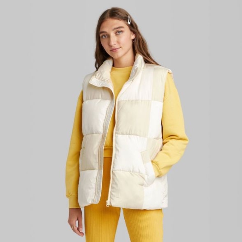 Wild Fable (Target) - Women's oversized puffer vest (S)
